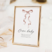 Sehr geehrte Babyberatung Baby Duschtisch Schild m