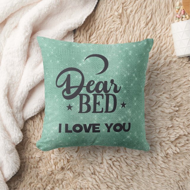 Sehr geehrte Bed I Liebe Sie Kissen (Decke)