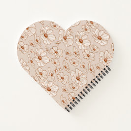 Sehr geehrte Blume Notizblock