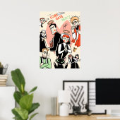 Sehr geehrte Damen und Herren, Poster (Heimbüro)