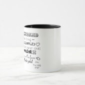 Sehr geehrte Husband Tasse (Zentrum)