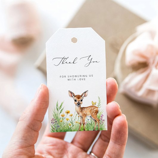 Sehr geehrte Kinderdusche Danke. Geschenkanhänger