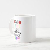 Sehr geehrte Lehrerin, ich danke Ihnen, dass Sie m Kaffeetasse (Vorderseite Links)