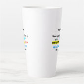 Sehr geehrte Mama, danke, dass Sie einen verwöhnte Milchtasse (Vorderseite)