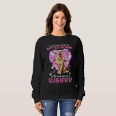 Sehr geehrte Mama Mama Dog Eigentümer glücklichen Sweatshirt (Vorne ganz)