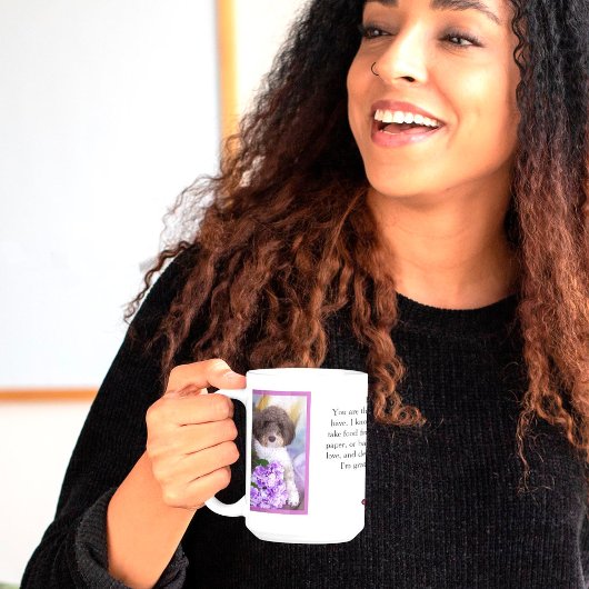 Sehr geehrte Mama oder Vater Maßgeschneiderte Foto Kaffeetasse