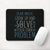 Sehr geehrte Mathe Funny Mathematik Zitat Mädchen Mousepad (Mit Mouse)