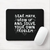 Sehr geehrte Mathematik erwachsen lustige Mathemat Mousepad (Mit Mouse)