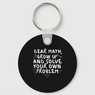 Sehr geehrte Mathematik erwachsen lustige Mathemat Schlüsselanhänger