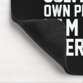 Sehr geehrte Mathematik Spaß Design Lösung Problem Mousepad (Ecke)