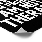 Sehr geehrte Mathematik Spaß Design Lösung Problem Poster (Ecke)