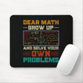 Sehr geehrte Mathematik wächst auf und löst Ihr ei Mousepad (Mit Mouse)