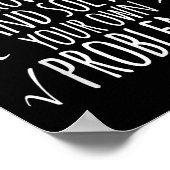 Sehr geehrte Mathematik wächst auf und löst Ihr ei Poster (Ecke)