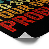 Sehr geehrte Mathematik wächst auf und löst Ihre e Poster (Ecke)