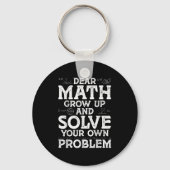 Sehr geehrte Mathematik wächst auf und löst Ihre e Schlüsselanhänger (Vorderseite)