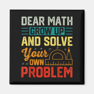Sehr geehrte Mathematik wächst zu einem sonnigen P Magnet