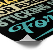 Sehr geehrte Mittlere Finger, vielen Dank, dass Si Poster (Ecke)