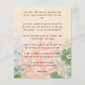 Sehr geehrte Mutter Flyer (Vorne)