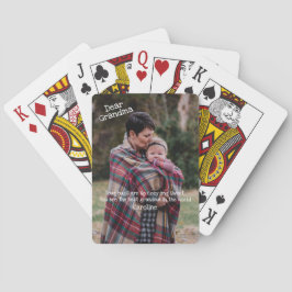 Sehr geehrte Oma Ihre Hugs Gemütliches und süßes F Spielkarten