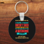 Sehr geehrte Person hinter mir - Phantastisch und Schlüsselanhänger (Vorderseite)