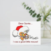 Sehr geehrte Postkarte (Stehend Vorderseite)