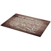Sehr geehrte Santa Cookie Tray Cutting Board Schneidebrett (Ecke)