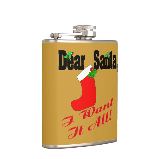 Sehr geehrte Santa Flask Flachmann (Rechts)