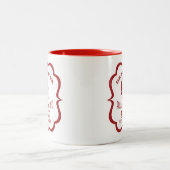 Sehr geehrte Santa Milch Tasse (Mittel)