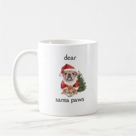 Sehr geehrte Santa Paws Kaffeetasse