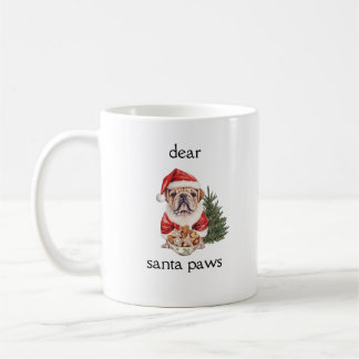 Sehr geehrte Santa Paws Kaffeetasse