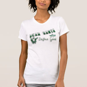 Sehr geehrte Santa Women's Jersey T - Shirt