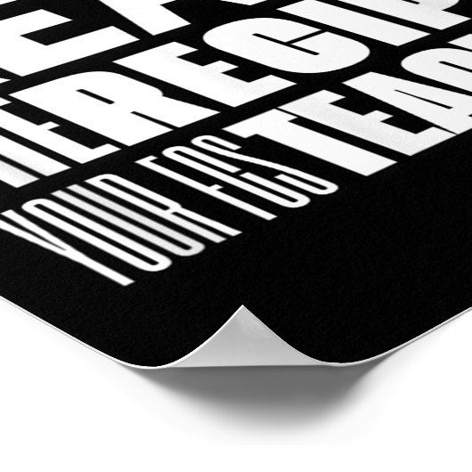 Sehr geehrte Schüler, lesen Sie das Rezept Ihre Fc Poster (Ecke)