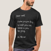 Sehr geehrte Selbstziffer Mental Health Awareness T-Shirt (Vorderseite)