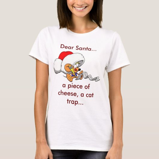 Sehr geehrte Weihnachtsfrau Mäuse Frauen T-Shirt (Vorderseite)