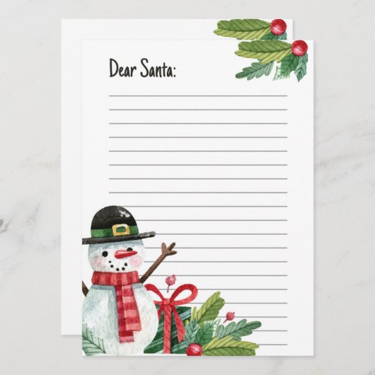 Sehr geehrte Weihnachtskarte Einladung (Vorne/Hinten)