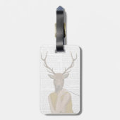 Sehr geehrter Audrey Gepäckanhänger (Rückseite vertikal)