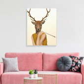 Sehr geehrter Audrey Leinwanddruck (Insitu (Wohnzimmer))