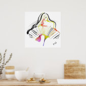 Sehr geehrter Bandoneon Poster (Küche)