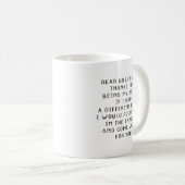 Sehr geehrter Chef Kaffee Kaffeetasse (VorderseiteRechts)