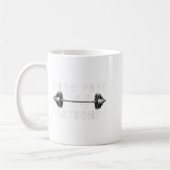 Sehr geehrter Dank für alle Lektionen Funny Gym Kaffeetasse (Links)