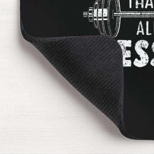 Sehr geehrter Dank für alle Lektionen Funny Gym Mousepad (Ecke)