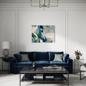 Sehr geehrter Freund - Abstraktes Pinselstrich Leinwanddruck