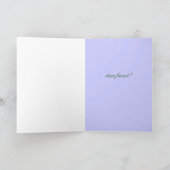 Sehr geehrter Freund Birthday Karte (Innenseite)