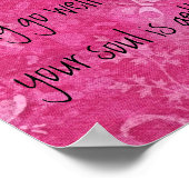 Sehr geehrter Freund, ich bete Bibelverse Poster (Ecke)