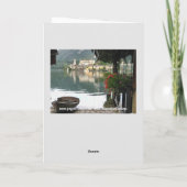 Sehr geehrter Freund und ein schönes Glück zum Geb Karte (Rückseite)