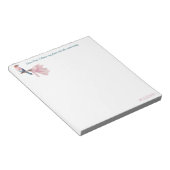 Sehr geehrter Gott, Bird & Magnolia Notepad Notizblock (angewinkelt)