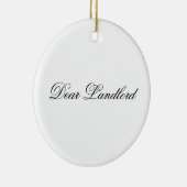 Sehr geehrter Herr Landlord Ornament (Rechts)