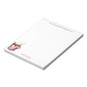 Sehr geehrter Herr, löscht meinen Durst heiß kakao Notizblock (Rotiert)