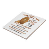 Sehr geehrter Herr Schwiegersohn, ich habe dir nic Fliese (Seite)