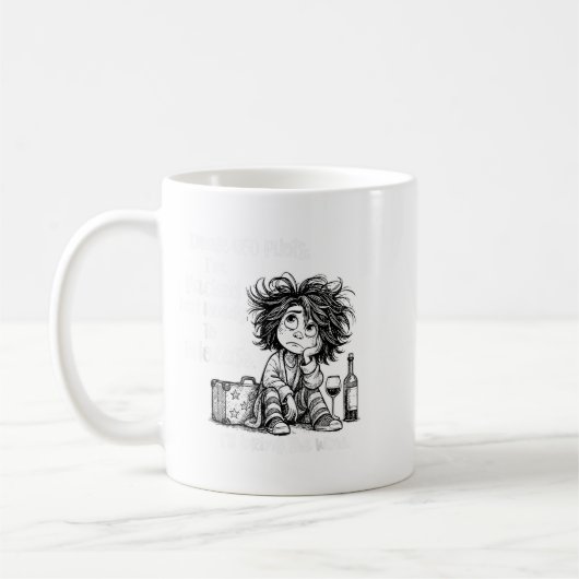 Sehr geehrter Herr Ufo viel bin ich verpackt und b Kaffeetasse (Links)